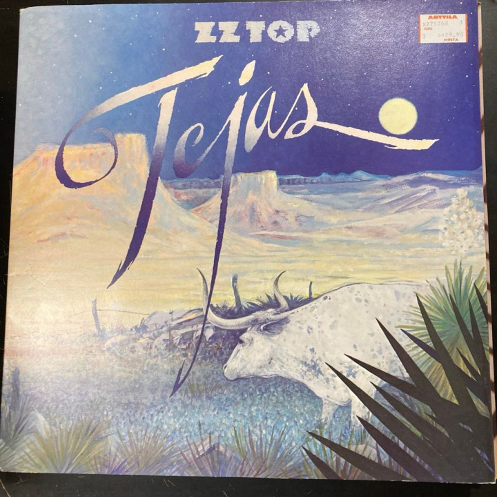 ZZ Top - Tejas (GER/1980) LP (VG/VG+) -blues rock-